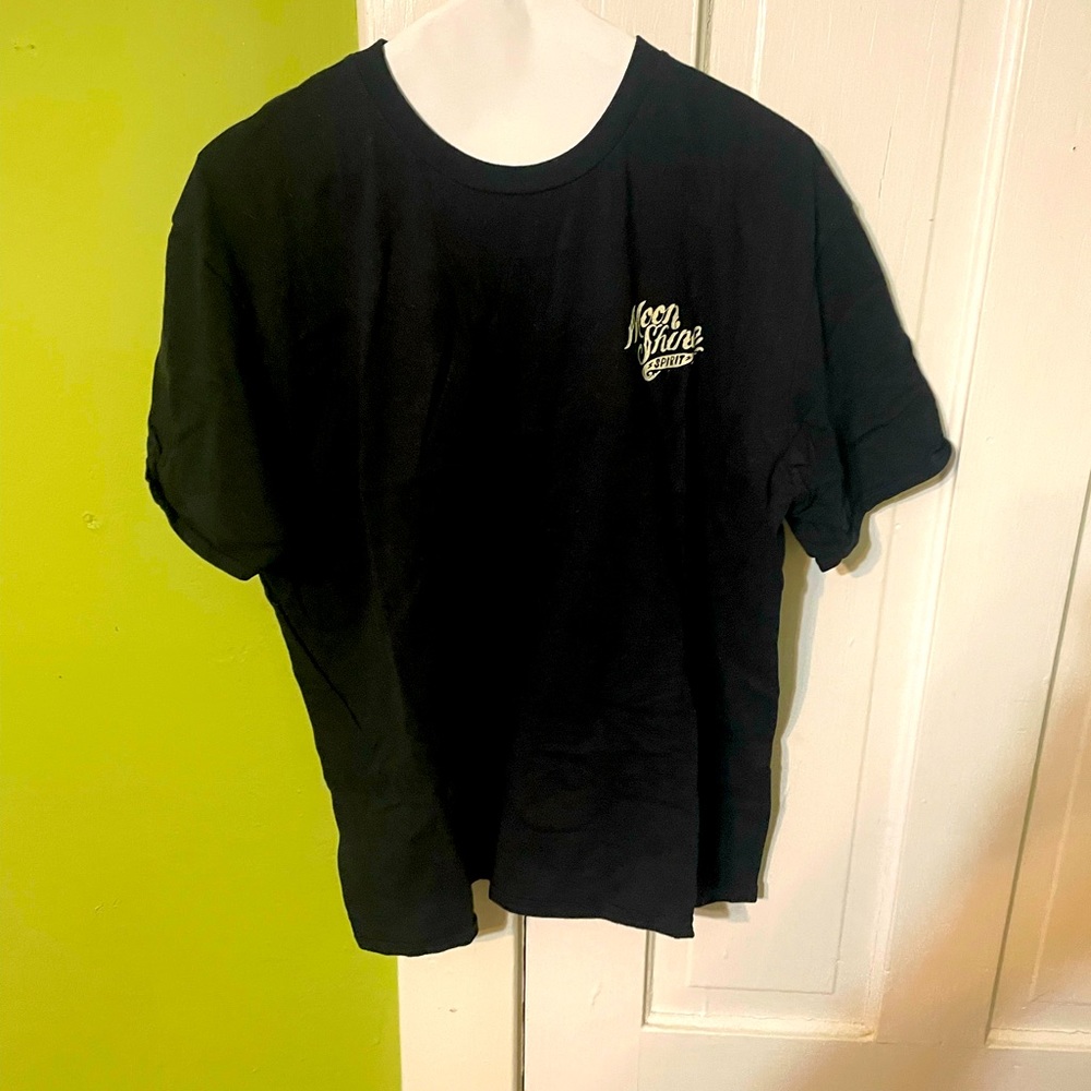 Moonshine Spirit Black T XL graphic t-shirt